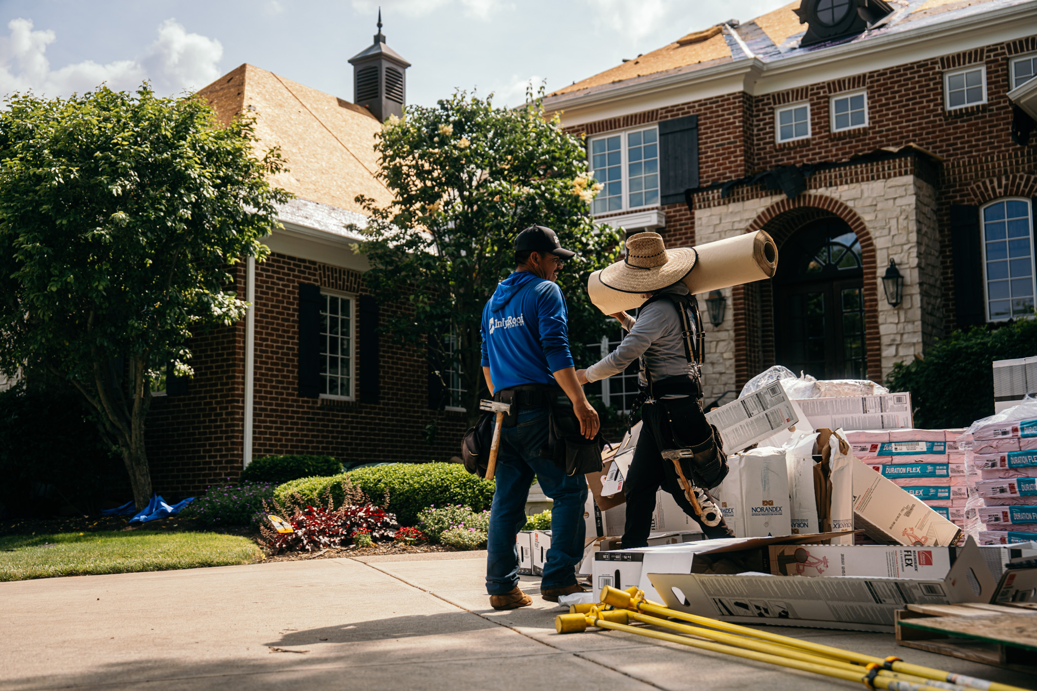 Crew On Roof 8